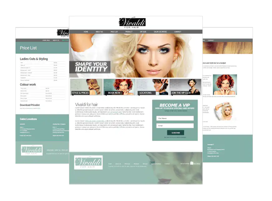 Vivaldi web design Perth