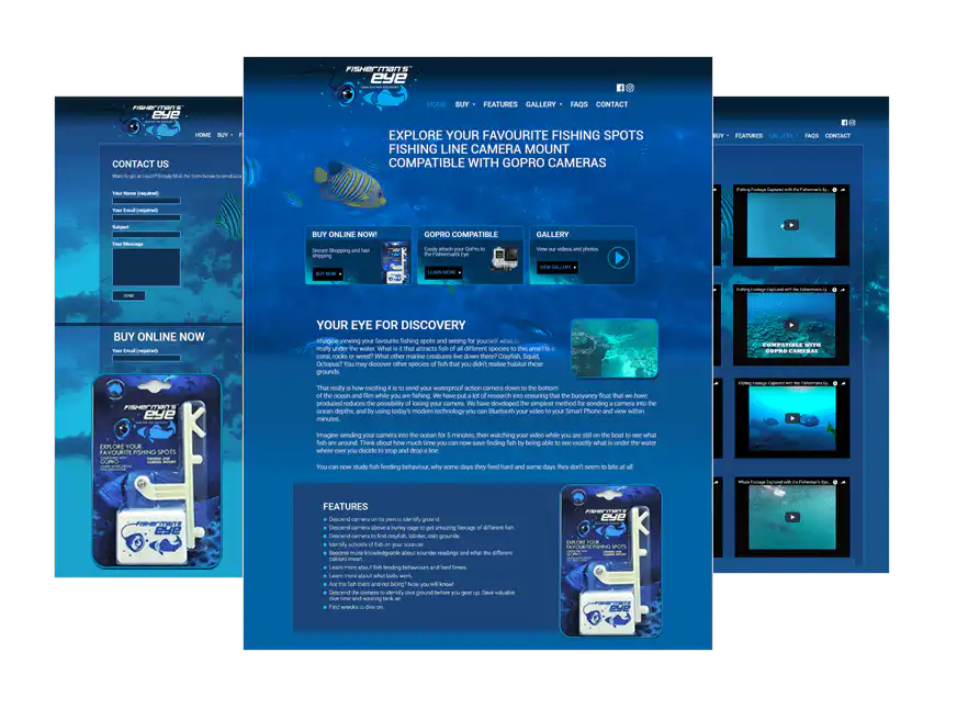 Fisherman's Eye web design Perth