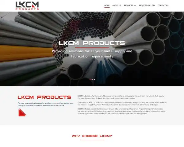 LKCM Products Web Design Perth