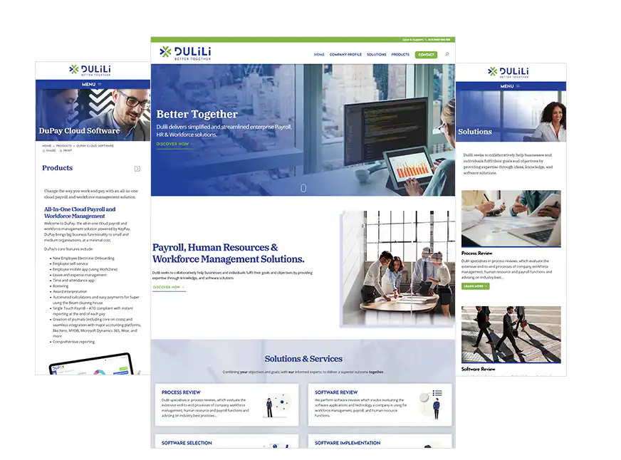 Dulili web design Perth