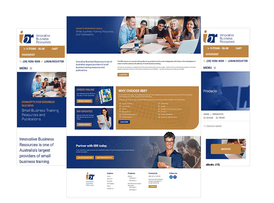 IBR web design Perth