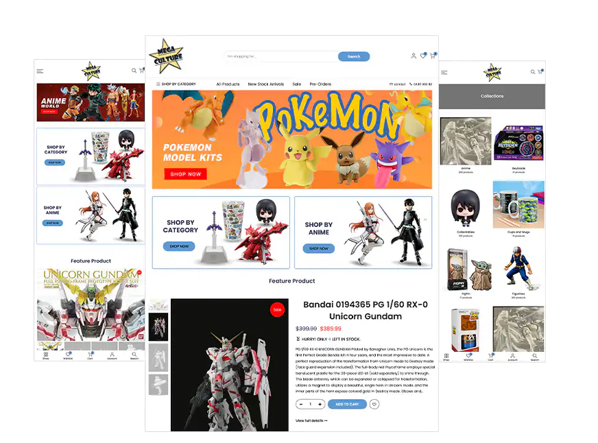 Mega Culture web design Perth