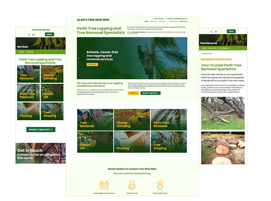Perth website design Tree Wise Men