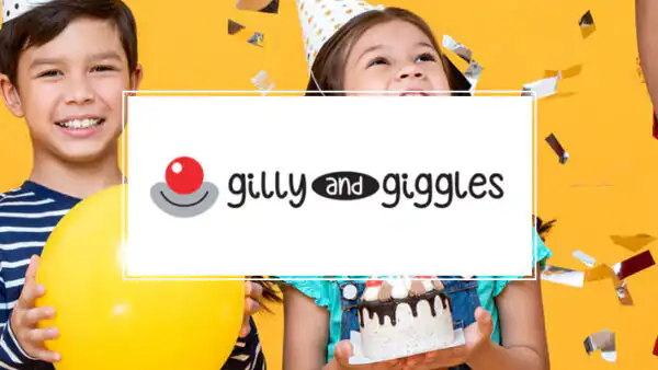 Gilly & Giggles Kids Entertainment Perth website design