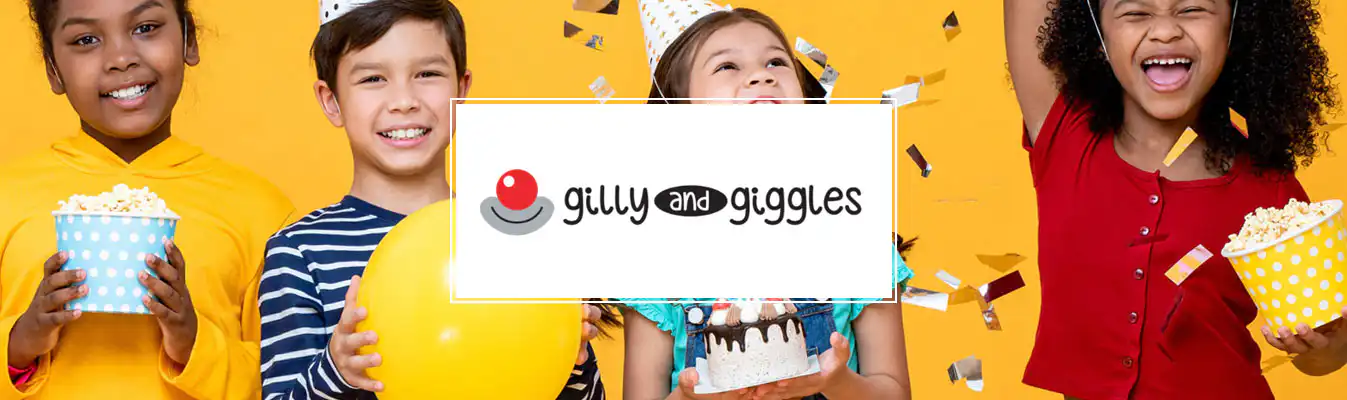 Gilly & Giggles Kids Entertainment Perth website design