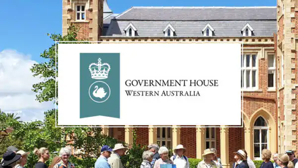 Government House Western Australia Perth website design