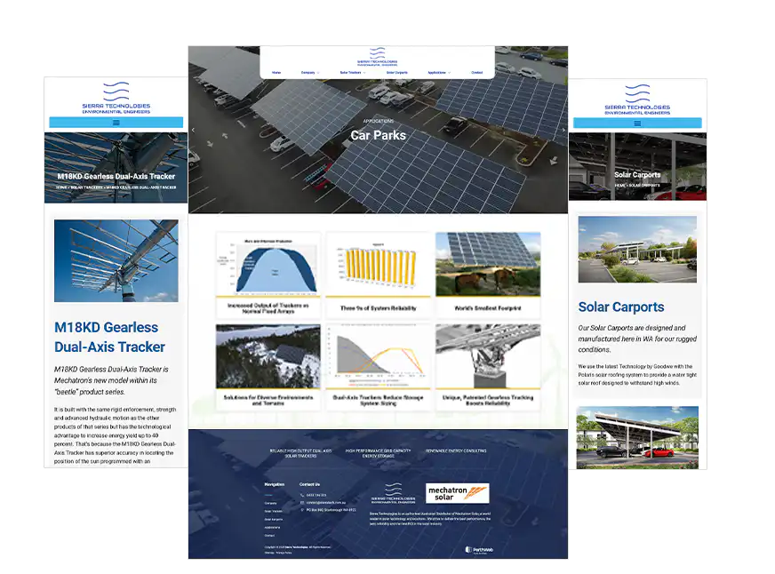 Perth web design services Sierra Technologies