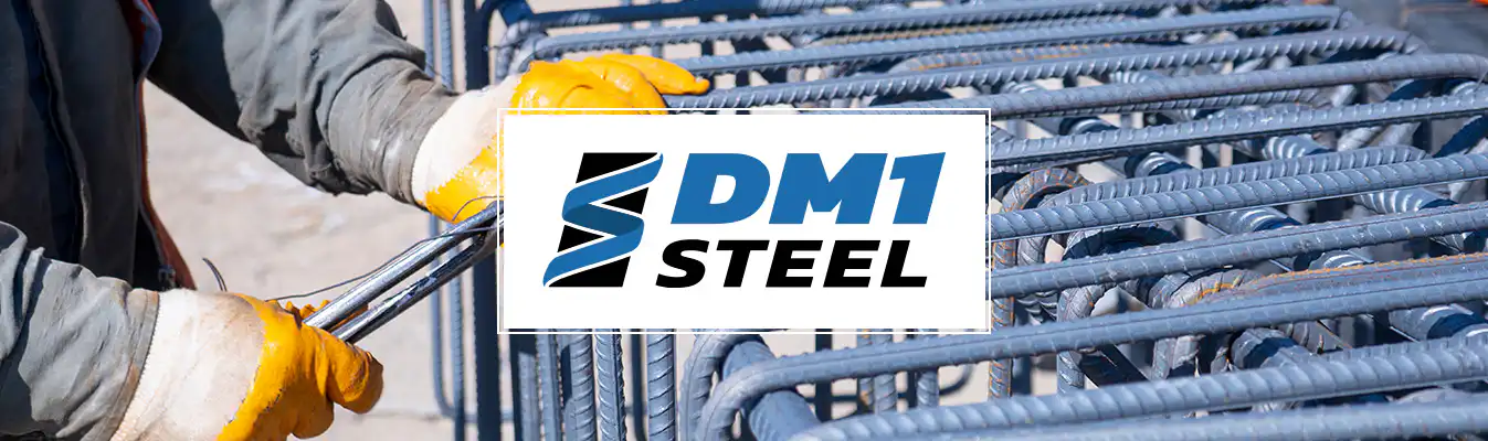 DM1 Steel website design