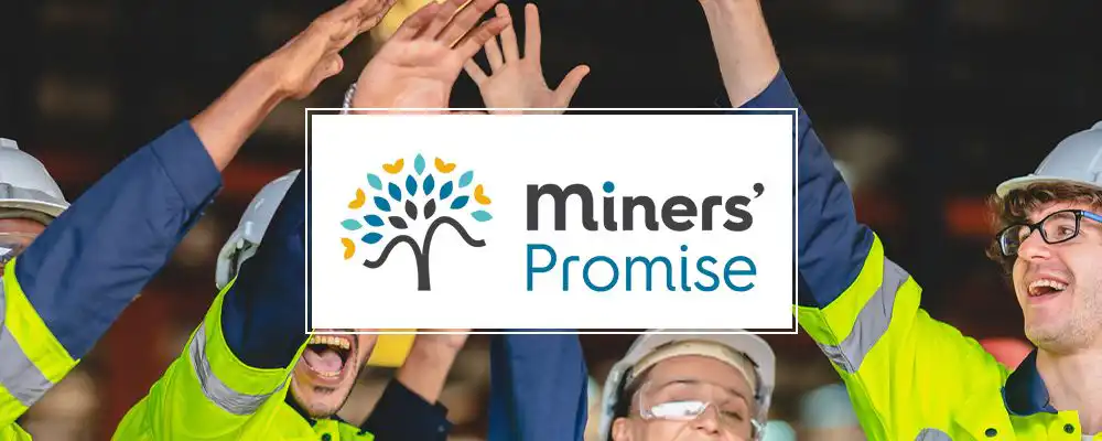 Miners Promise website design