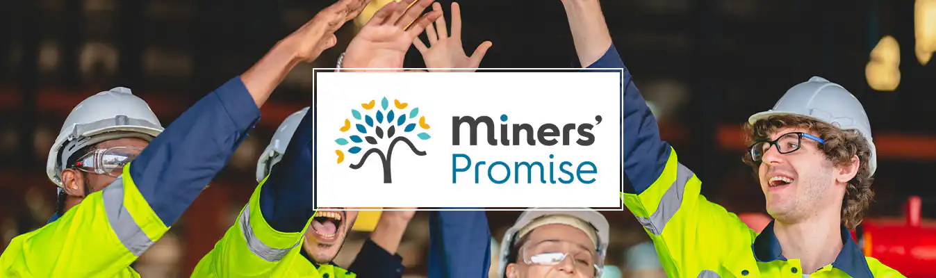 Miners Promise website design