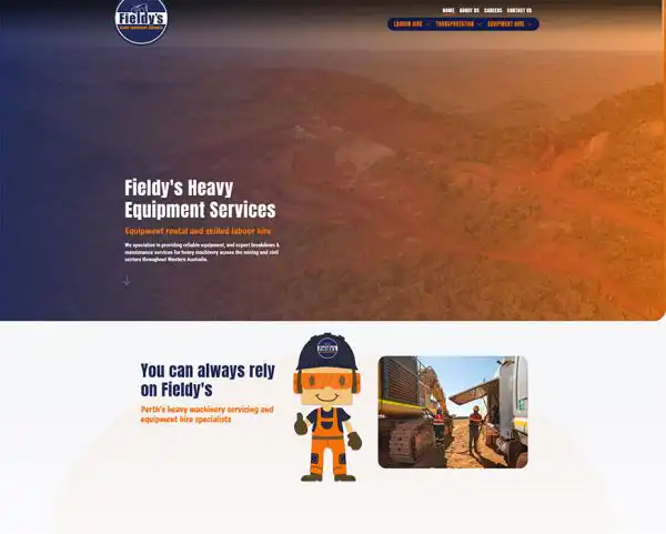 weblaunch-portfolio-fieldys-heavy-equipment-services