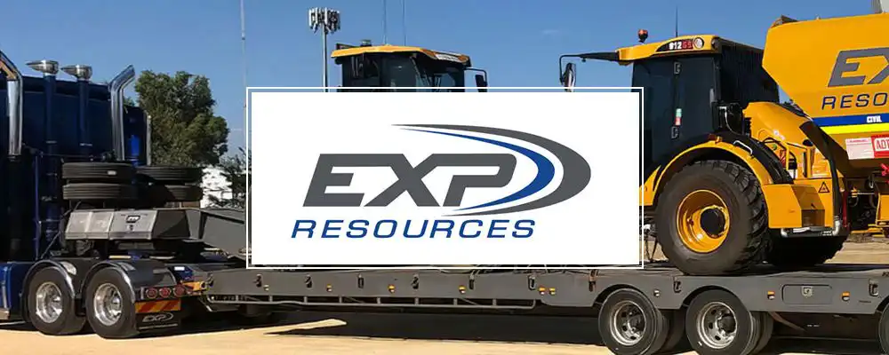 EXP Resources website design Perth