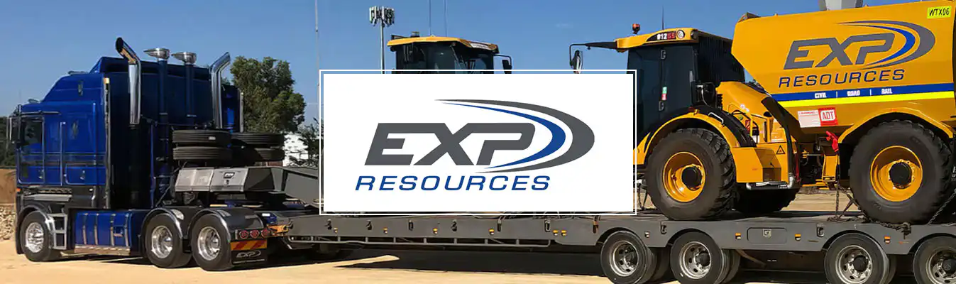 EXP Resources website design Perth